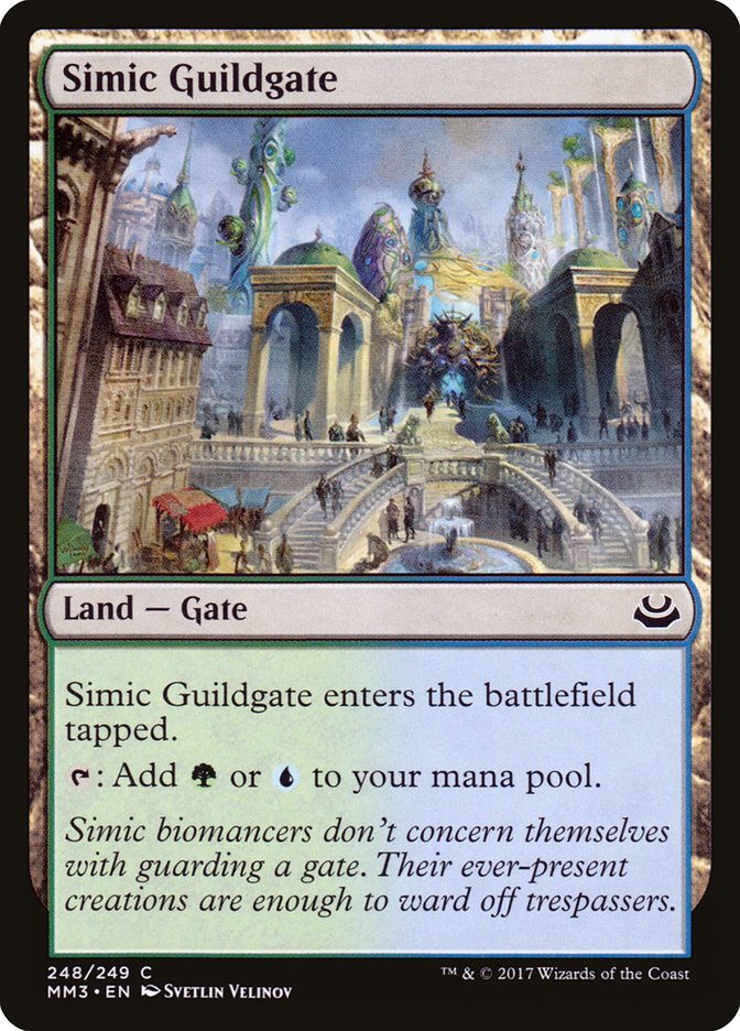 Simic Guildgate [Modern Masters 2017] Foil