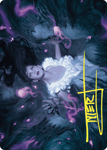 Neva, Stalked by Nightmares // Neva, Stalked by Nightmares  [Wilds of Eldraine Art Series] (Borderless) Foil