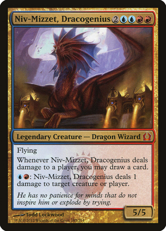 Niv-Mizzet, Dracogenius [Return to Ravnica] Foil