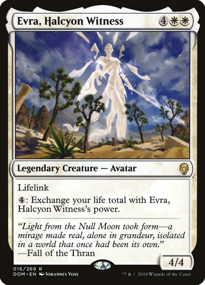 Evra, Halcyon Witness [Dominaria] Foil