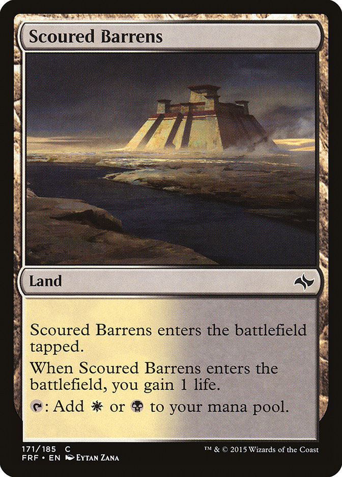 Scoured Barrens [Fate Reforged] Foil