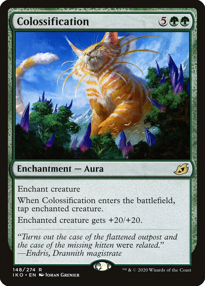 Colossification (148/274) [Ikoria: Lair of Behemoths] Foil