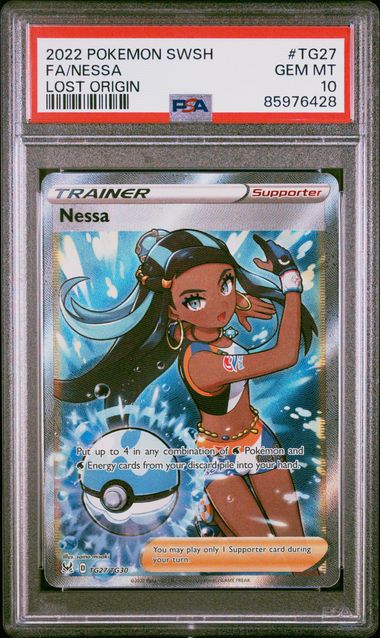 Nessa Lost Origin #TG27 PSA 10