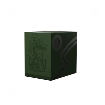 Dragon Shield: Deck Box – Double Shell – Forest Green/Black