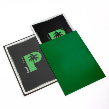 Palms Off Gaming Blackout Deck Sleeves 100pc Green
