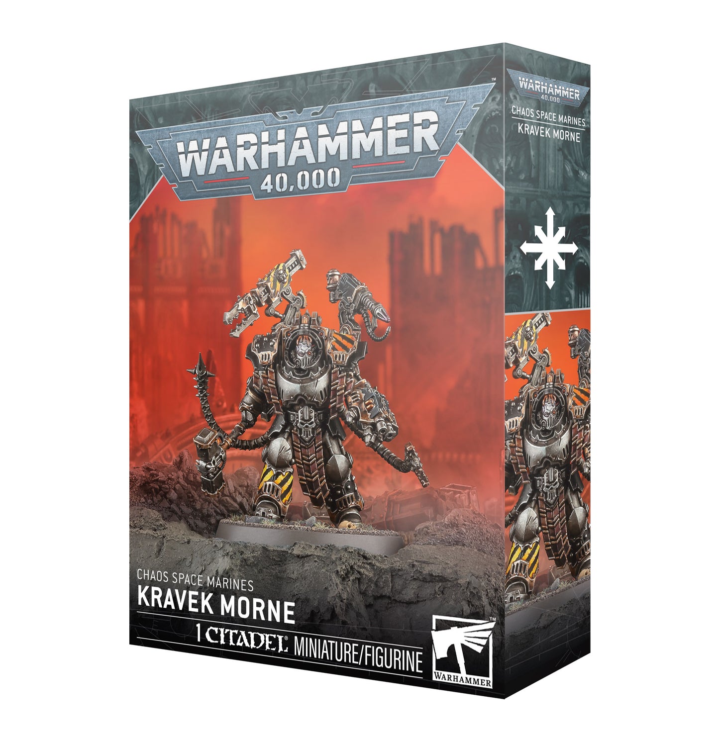 43-33 CHAOS SPACE MARINES: KRAVEK MORNE