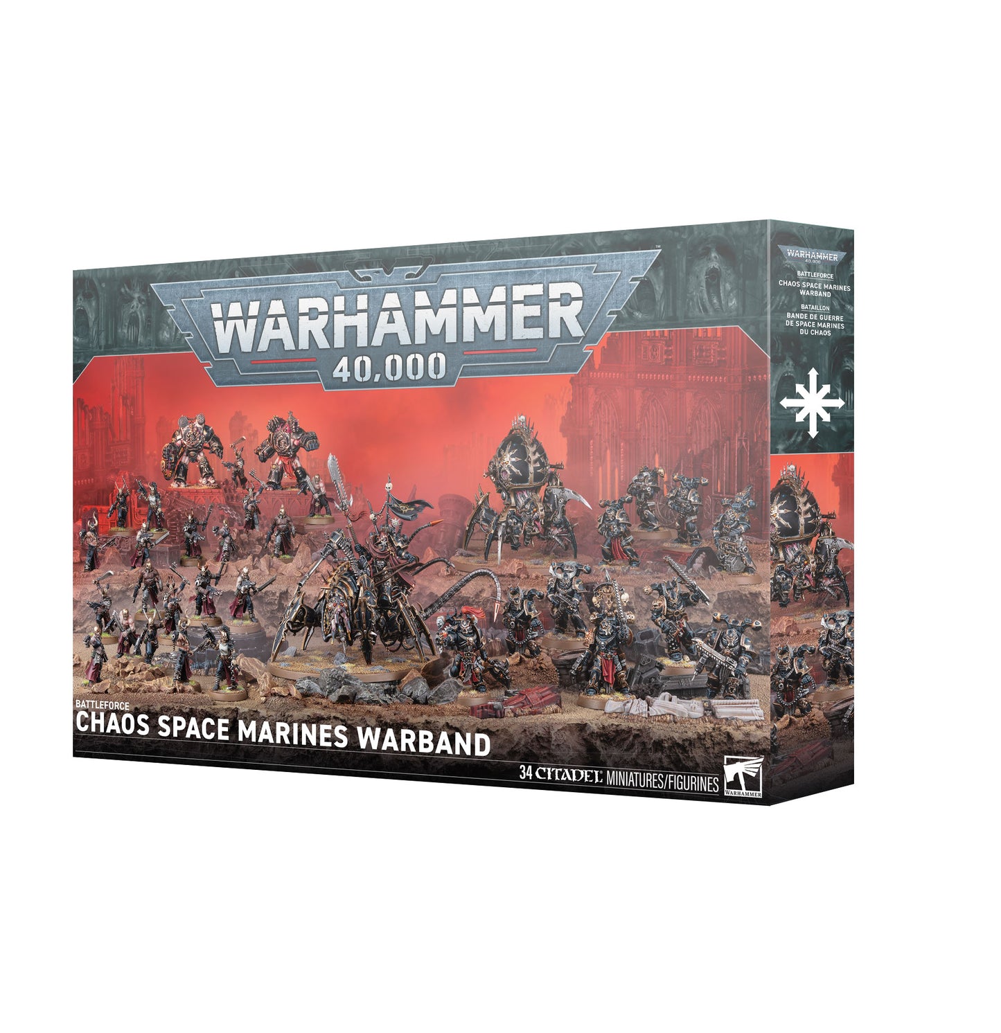 71-44 BATTLEFORCE: CHAOS S/MARINES WARBAND