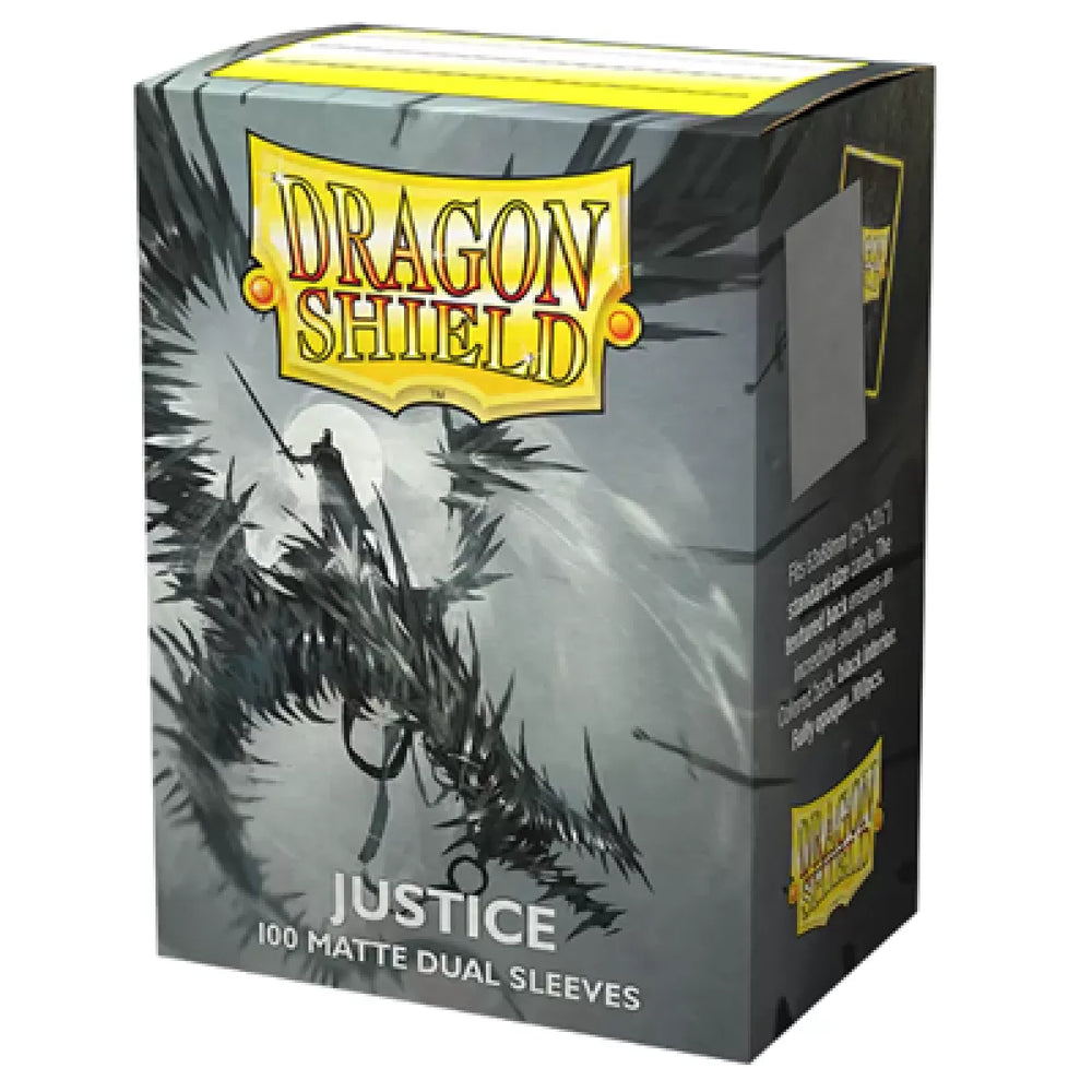 Dragon Shield Sleeves - Box 100 - Standard Size Dual Matte Justice