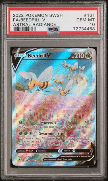 Beedrill V Astral Radiance #161 PSA 10