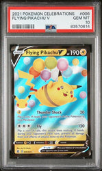 Flying Pikachu V Pokemon Celebrations #006 PSA 10