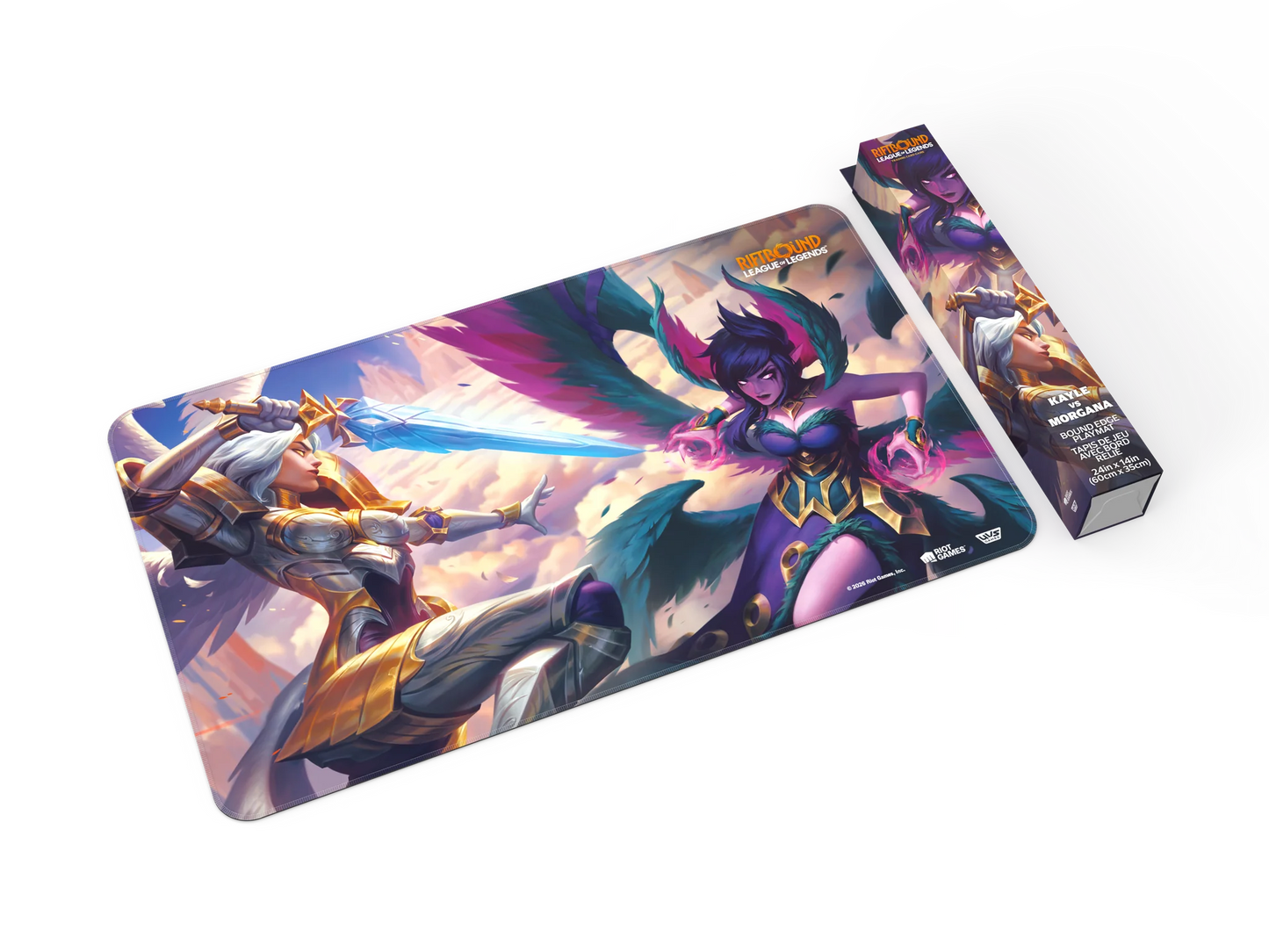 Riftbound: Vendetta Playmat - Kayle vs Morgana