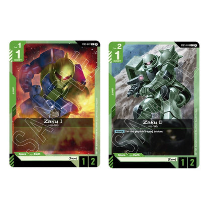 Gundam Card Game: Gundam Starter Deck – Zeon's Rush [ST03]