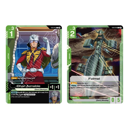 Gundam Card Game: Gundam Starter Deck – Zeon's Rush [ST03]