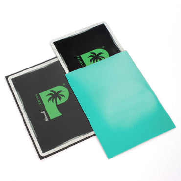 Palms Off Gaming Blackout Deck Sleeves 100pc Turquoise