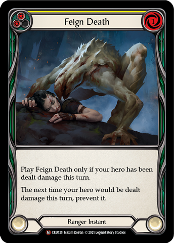 Feign Death [U-CRU125] (Crucible of War Unlimited)  Unlimited Rainbow Foil