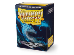 Dragon Shield Sleeves - Box 100 - Night Blue MATTE