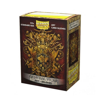 Dragon Shield - Box 100 - MATTE Art - Brushed Art General Vicar