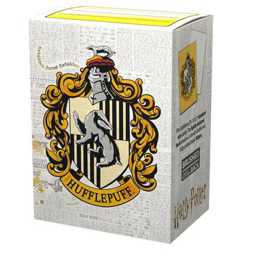 Dragon Shield - Box 100 - MATTE Art - Wizarding World Hufflepuff