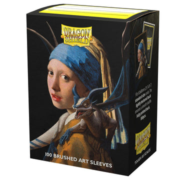 Dragon Shield - Box 100 - MATTE Art - Girl with a Pearl Earring