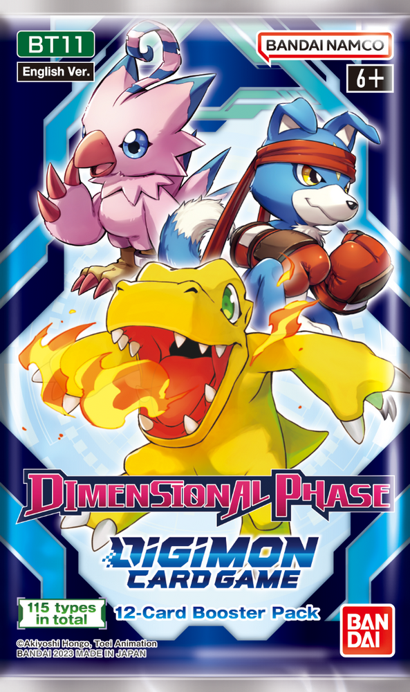 Digimon Card Game Dimensional Phase [BT11] Booster