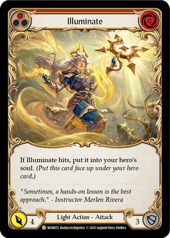 Illuminate (Red) [MON072] (Monarch)  1st Edition Normal