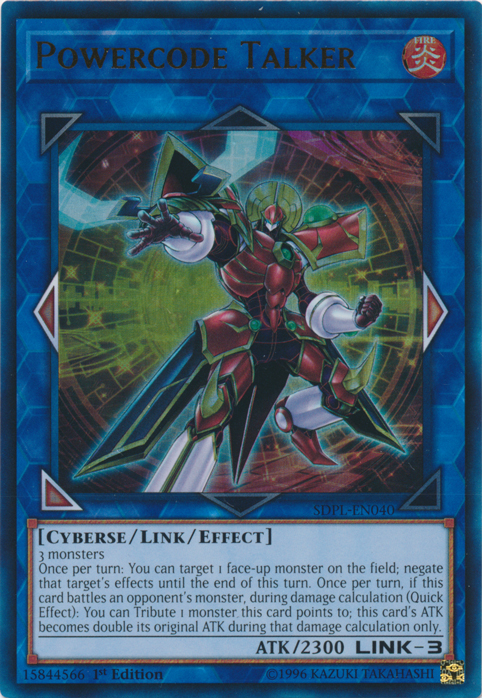 Powercode Talker [SDPL-EN040] Ultra Rare