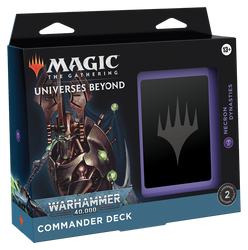 Universes Beyond: Warhammer 40,000 - Commander Deck (Necron Dynasties) (Release Approx. 7/10/22)