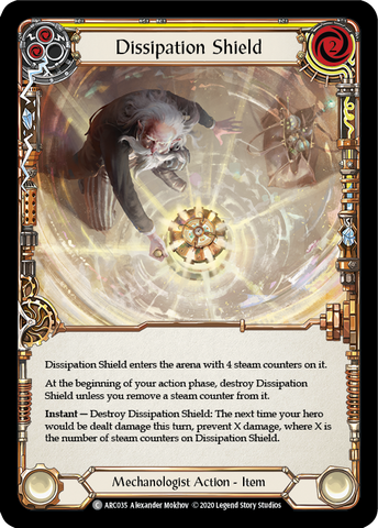 Dissipation Shield [U-ARC035] (Arcane Rising Unlimited)  Unlimited Rainbow Foil