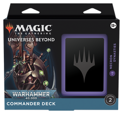 Universes Beyond: Warhammer 40,000 - Commander Deck (Necron Dynasties) (Release Approx. 7/10/22)