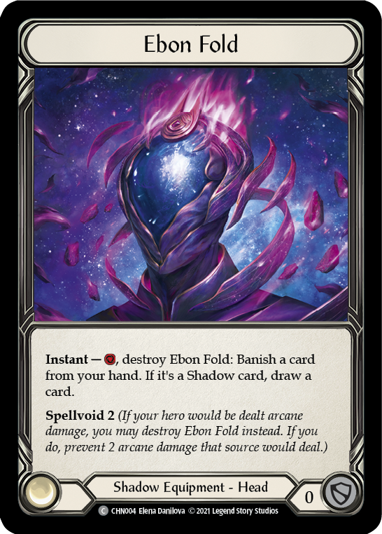 Ebon Fold [CHN004] (Monarch Chane Blitz Deck)