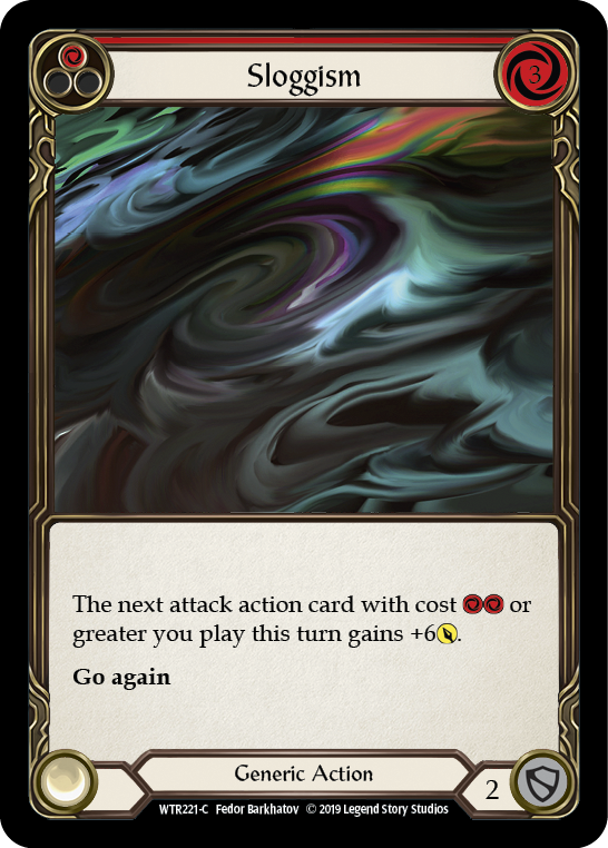 Sloggism (Red) [WTR221-C] (Welcome to Rathe)  Alpha Print Rainbow Foil