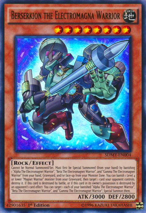 Berserkion the Electromagna Warrior [SDMY-EN004] Ultra Rare