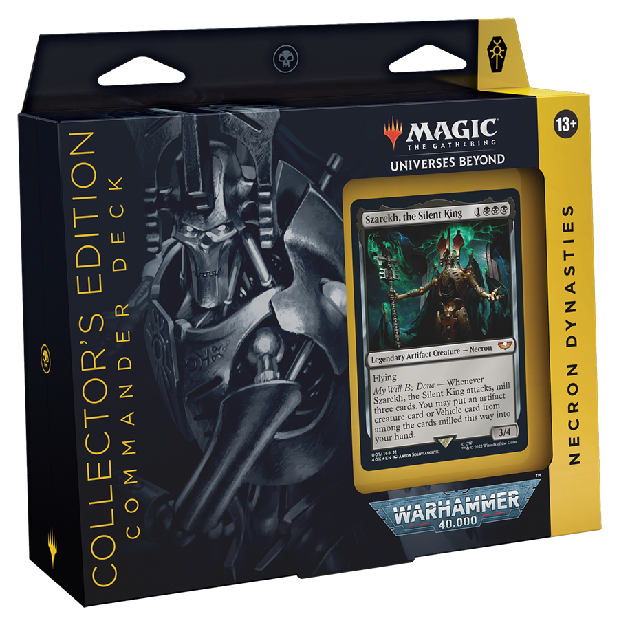 Warhammer 40,000 - Commander Deck (Necron Dynasties - Collector's Edition)