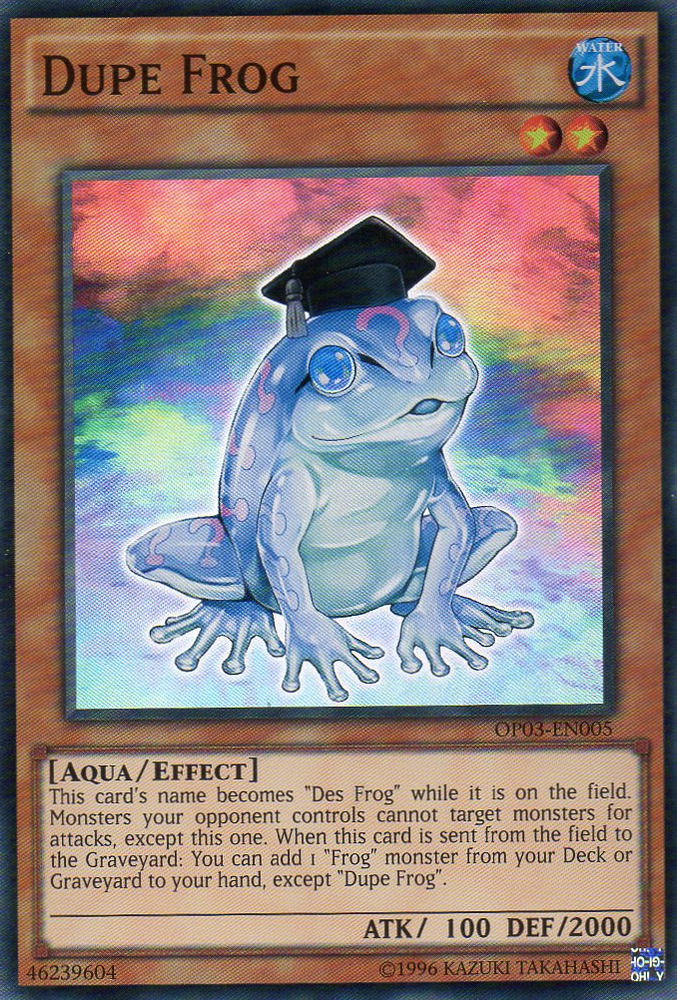 Dupe Frog [OP03-EN005] Super Rare