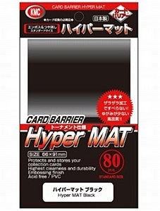KMC Hyper MAT Black Sleeves