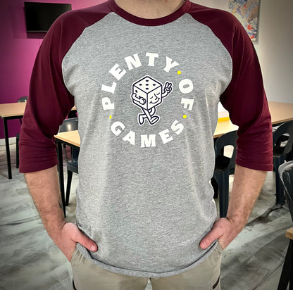 Plenty of Games 3/4 Raglan Sleeve T-Shirt