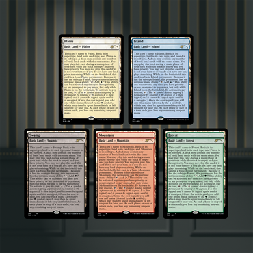 Full Text Basic Lands Foil