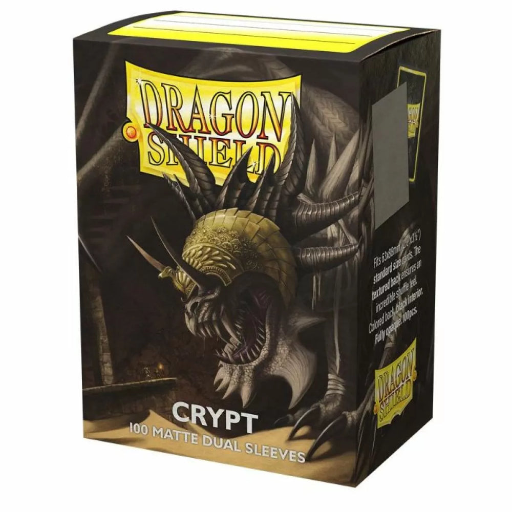 Dragon Shield Sleeves - Box 100 - Standard Size Dual Matte Crypt Neonen