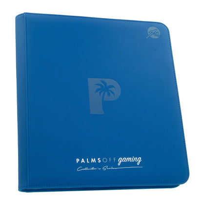 Collector's Series 12 Pocket Zip Trading Card Binder - BLUE