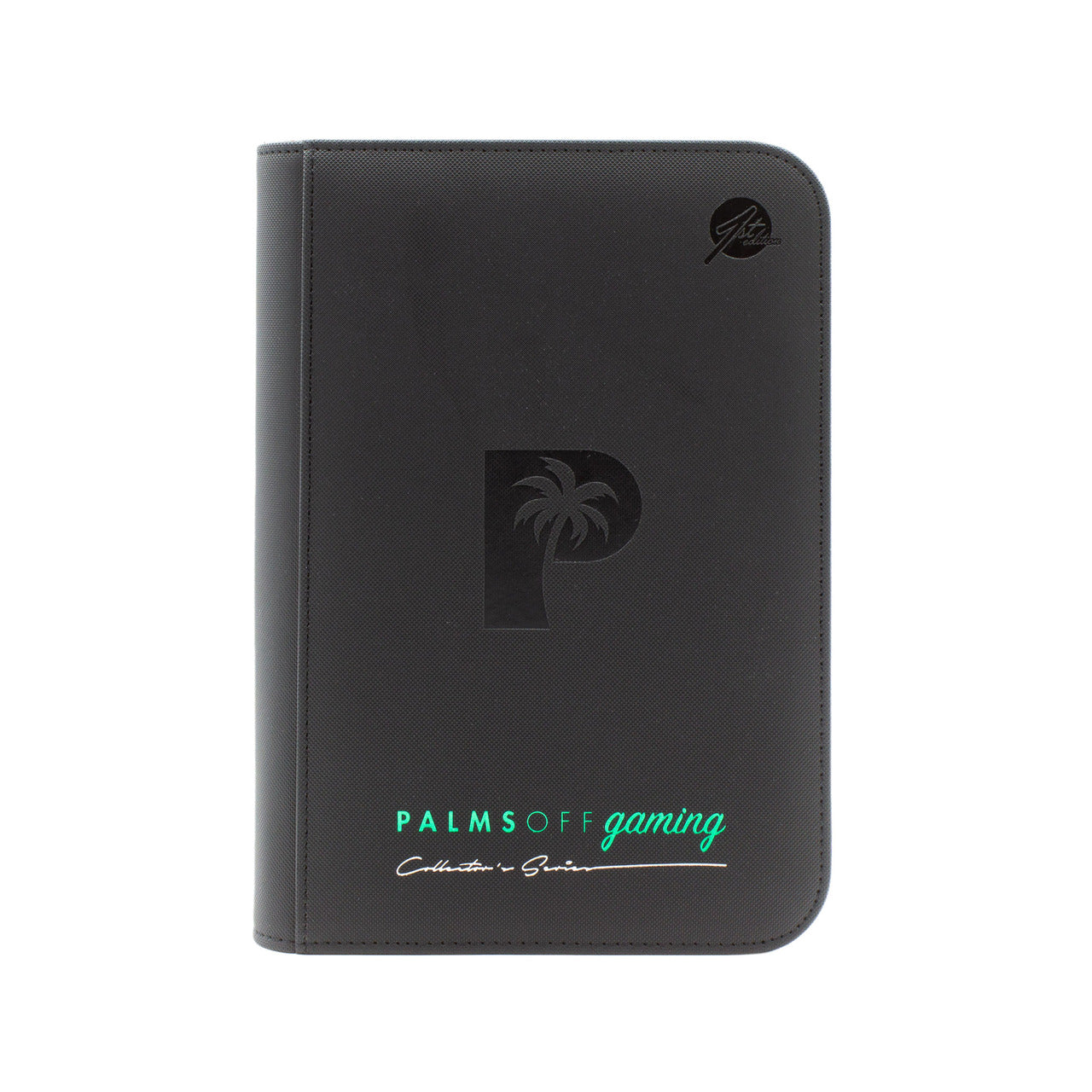 Collector's Series 4 Pocket Zip Trading Card Binder - BLACK