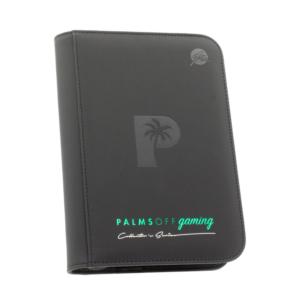 Collector's Series 4 Pocket Zip Trading Card Binder - BLACK