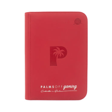 Collector's Series 4 Pocket Zip Trading Card Binder - RED