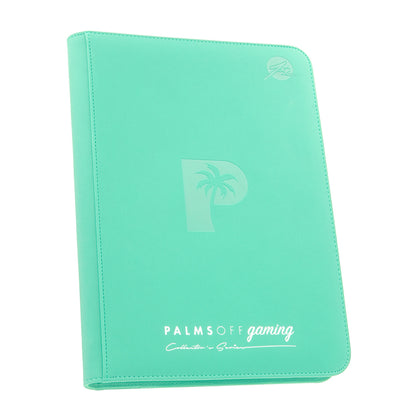 Collector's Series 9 Pocket Zip Trading Card Binder - TURQUOISE