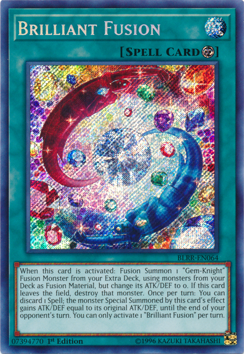 Brilliant Fusion [BLRR-EN064] Secret Rare