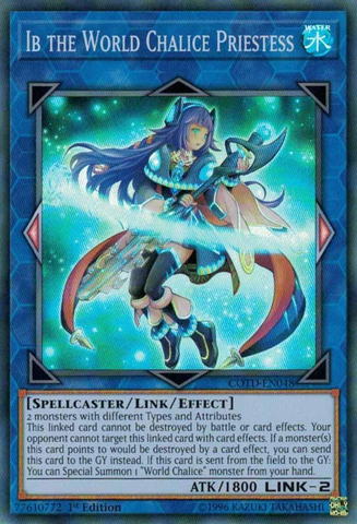 Ib the World Chalice Priestess [COTD-EN048] Super Rare