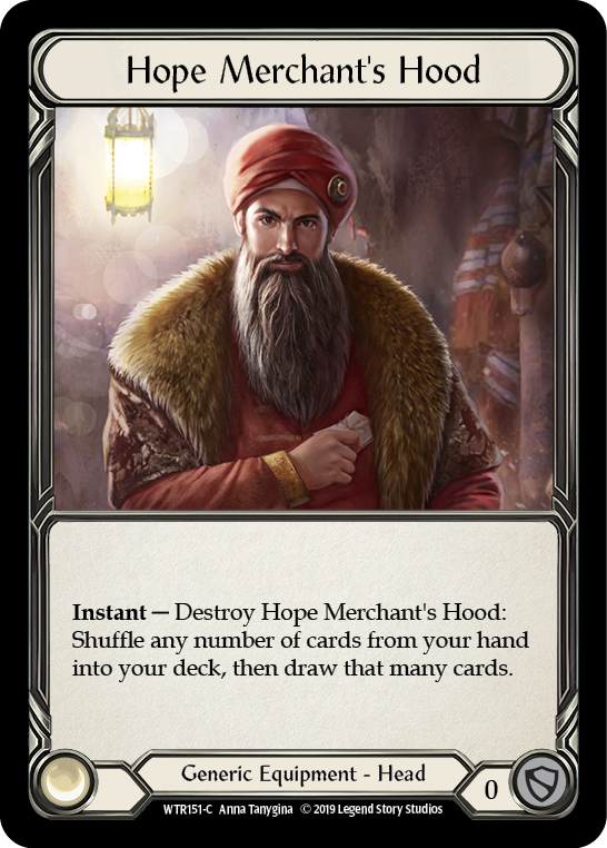 Hope Merchant's Hood [WTR151-C] (Welcome to Rathe)  Alpha Print Normal