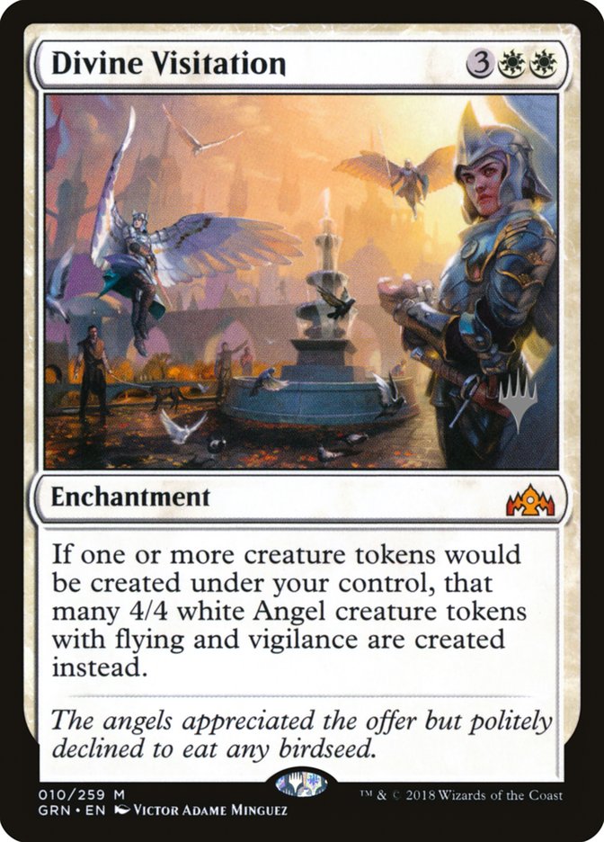 Divine Visitation (Promo Pack) [Guilds of Ravnica Promos]