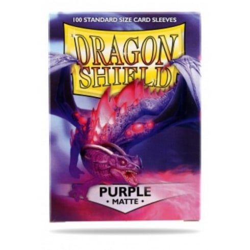 Dragon Shield Sleeves - Box 100 - Purple MATTE