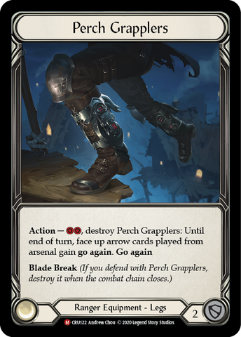 Perch Grapplers [CRU122] (Crucible of War)  1st Edition Cold Foil