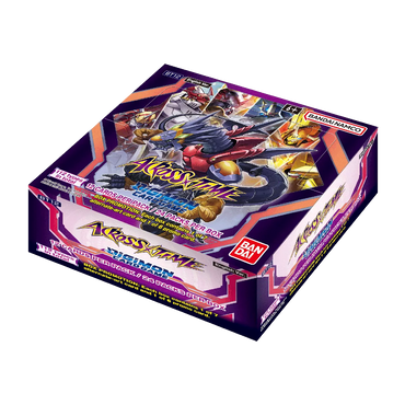 Digimon Card Game Across Time BT12 Booster Display